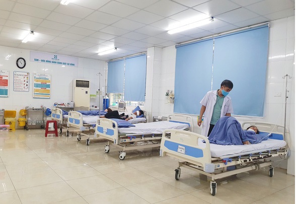 Đến tối 2-8, trong số 24 du khách nhập viện còn 2 bệnh nhân đang được điều trị, theo dõi tại Bệnh viện 119