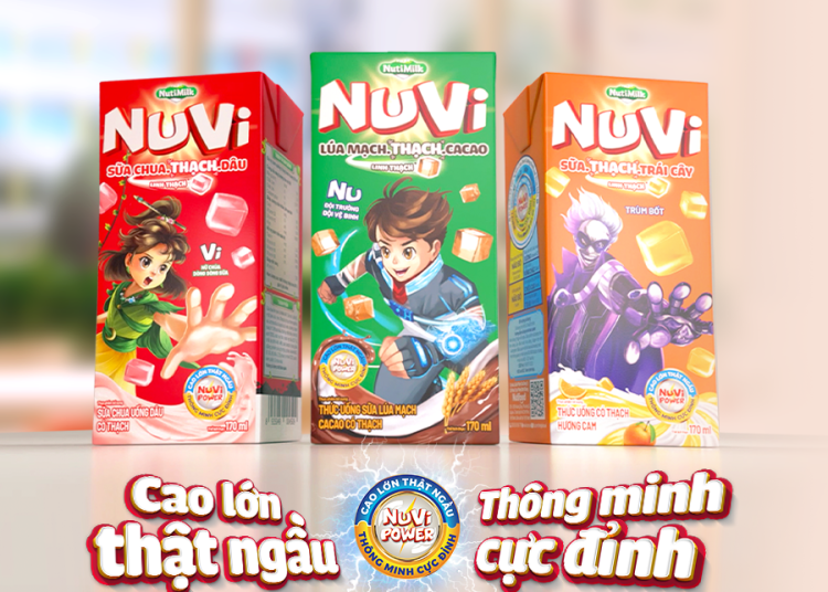 Sữa Nuvi của Công ty CP Thực phẩm Dinh dưỡng Nutifood được phát hiện có mùi và kết tủa (nguồn ảnh: internet)