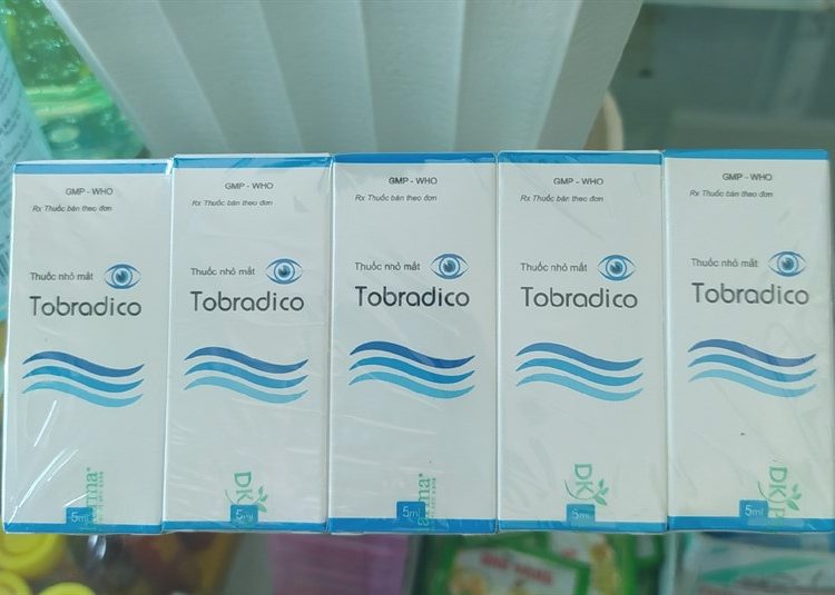 Thuốc nhỏ mắt Tobradico không đạt tiêu chuẩn chất lượng, có nguy cơ không an toàn cho người sử dụng